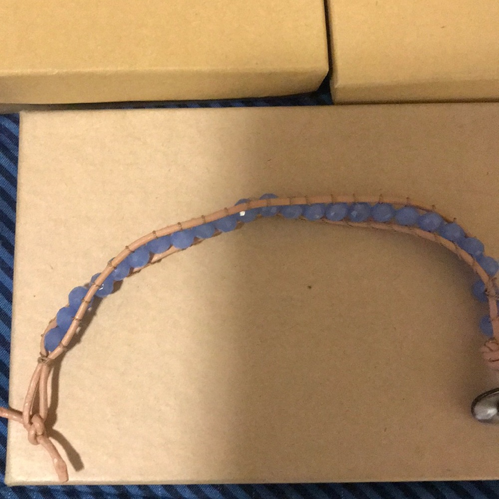 Blue bracelet